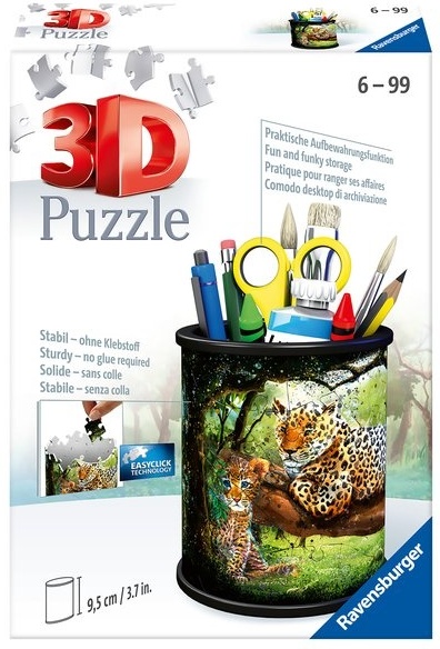 Utensilo: Raubkatzen - 54 Teile 3D-Puzzle