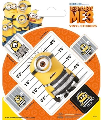 Despicable Me 3: Minions Breakout - Vinyl Stickers