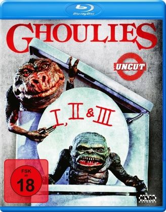 Ghoulies 1-3 (Uncut, 3 Blu-rays)