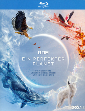 Ein perfekter Planet - Die Geschichte unserer einzigartigen und sensiblen Erde (BBC Earth, Étui, Uncut, 2 Blu-ray)