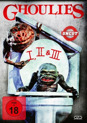 Ghoulies 1-3 (Uncut, 3 DVDs)