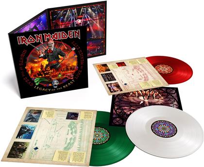 Iron Maiden - Nights Of The Dead, Legacy Of The Beast - Live - Live In Mexico City (Walmart, Triple Color Vinyl, LP)