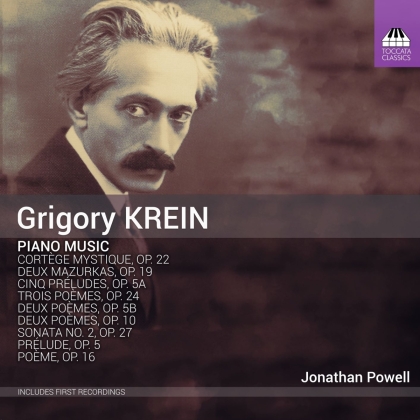 Grigory Krein & Jonathan Powell - Piano Music