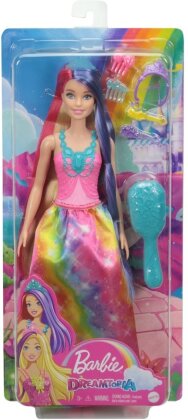 Barbie Dreamtopia Regenbogenzauber Prinzessin Puppe mit langem Haar