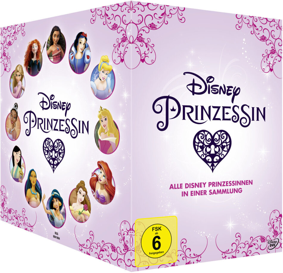 Disney Prinzessinnen Box (12 DVDs)