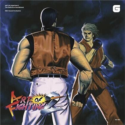 SNK Neo Sound Orchestra - Art Of Fighting II - OST (2021 Reissue, Brave Wave, Orange Vinyl, LP)