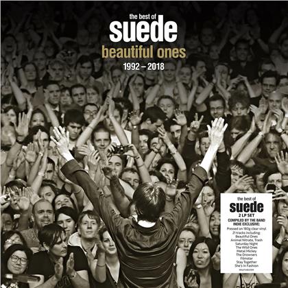Suede - Beautiful Ones-Best Of 1992-2018 (Indies Only, Demon Records, Clear Vinyl, 2 LPs)