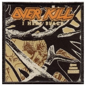 Overkill: I Hear Black - Aufnäher