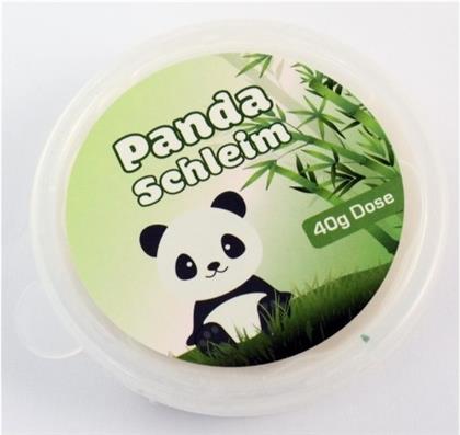 Panda-Schleim - 40g Dose weiss mit Glitzer