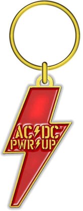 AC/DC Keychain - PWR-UP (Die-Cast Relief)