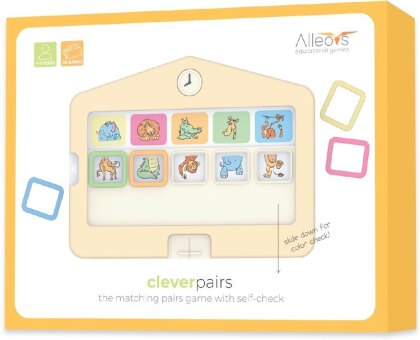 Clevere Paare - Clever Pairs, Lernspiel und Logikspiel (Kinderspiel)