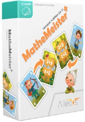 Mathemeister Plus - Lernspiel Addition bis 10 (Kinderspiel)