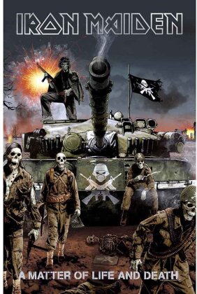 Iron Maiden - A Matter Of Life And Death Textil Poster