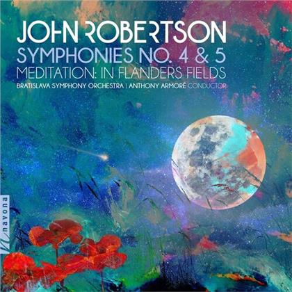 John Robertson (Composer), Anthony Armoré & Bratislava Symphony Orchestra - Symphonies 4 & 5
