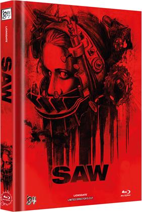 Saw (2004) (Cover C, Director's Cut, Édition Limitée, Mediabook)