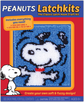 Latchkits Peanuts Classic Latch Hook Craft Kit