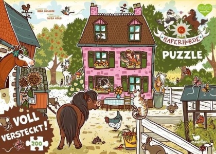Die Haferhorde: Voll versteckt! - 200 Teile Puzzle