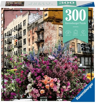 Flowers in New York - 300 Piece Puzzle
