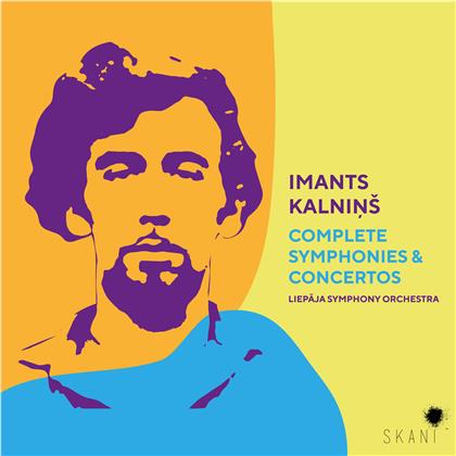 Atvars Lakstigala, Maris Sirmais, Imants Kalnins (*1940) & Liepaja Symphony Orchestra - Complete Symphonies & Concertos (5 CDs)