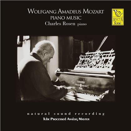Wolfgang Amadeus Mozart (1756-1791) & Charles Rosen - Piano Music - Natural Sound Recording - Tube Processed An. Master (LP)