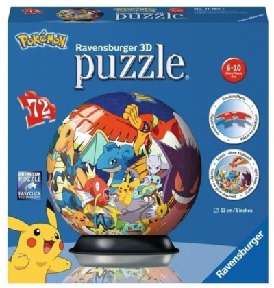 Pokémon - 72 Teile Puzzle Ball