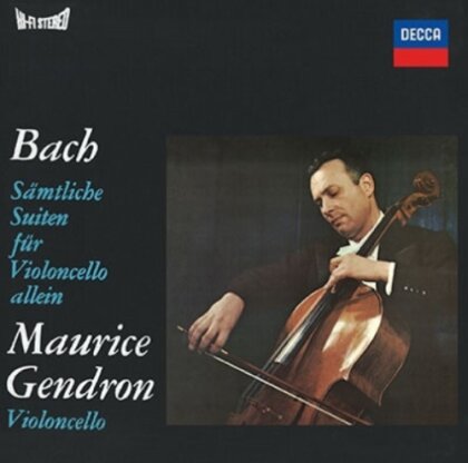 Johann Sebastian Bach (1685-1750) & Maurice Gendron - Cello Suites 2 (Japan Edition, Remastered, Hybrid SACD)