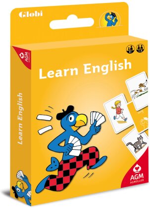 Globi Learn English, d/f/i - ab 8 Jahren, 1-6 Spieler,