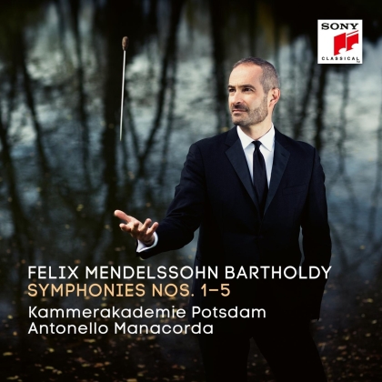 Kammerakademie Potsdam, Felix Mendelssohn-Bartholdy (1809-1847) & Antonello Manacorda - Symphonies Nos. 1-5 (3 CDs)