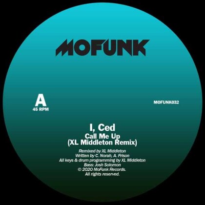 Ced I - Call Me Up (Xl Middleton Remix) (Limited, 12" Maxi)