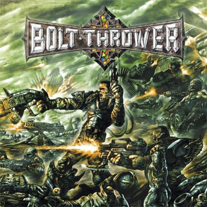 Bolt Thrower - Honour Valour Pride (2021 Reissue, Metal Blade Records, battery olive khaki marbled Vinyl, 2 LPs)