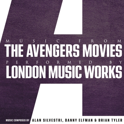 London Music Works, Alan Silvestri, Danny Elfman & Brian Tyler - Music From The Avengers Movies - OST (Colored, LP)