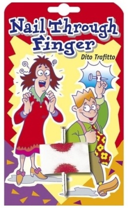 Durchbohrter Finger