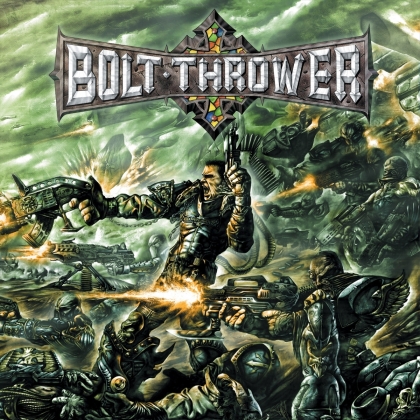 Bolt Thrower - Honour Valour Pride (2021 Reissue, Metal Blade Records, clear amory green marbled Vinyl, 2 LPs)
