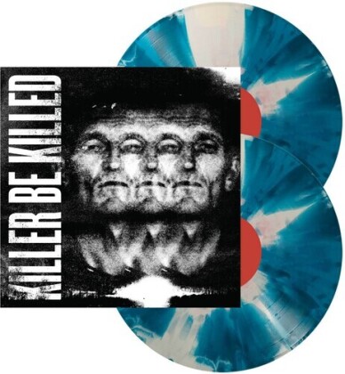 Killer Be Killed (Puciato/Cavalera/Sanders/Elitch) - --- (2021 Reissue, Nuclear Blast America, Limited Gatefold, White/Blue Vinyl, LP)