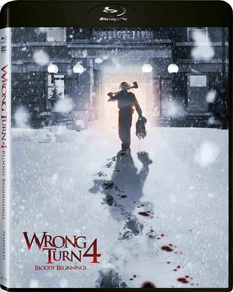 Wrong Turn 4 - Bloody Beginnings (2011) (Limited Edition, Uncut, Blu-ray + DVD)