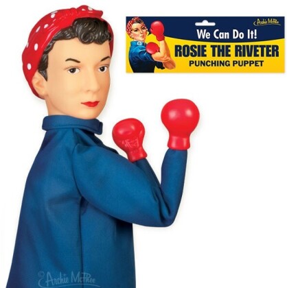 Boxende Rosie Handpuppe