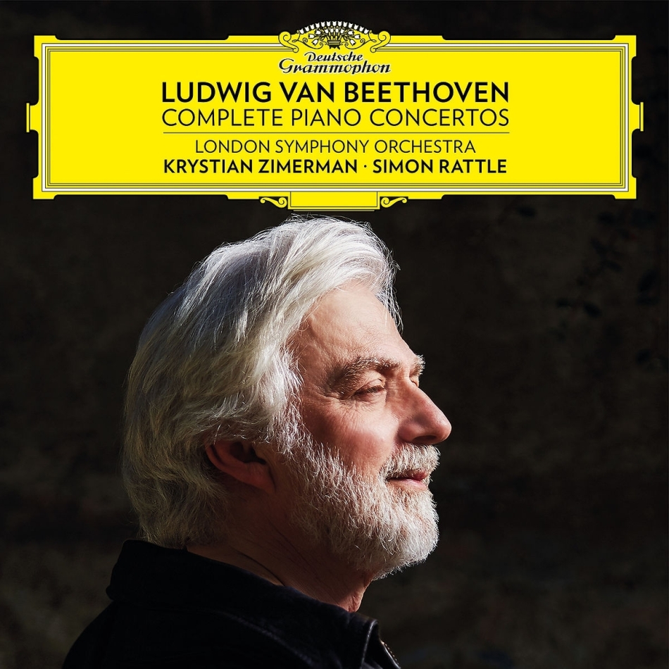 The London Symphony Orchestra, Ludwig van Beethoven (1770-1827), Sir Simon Rattle & Krystian Zimerman - Complete Piano Concertos (5 LPs)