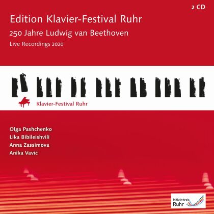 Ludwig van Beethoven (1770-1827), Olga Pashchenko, Lika Bibileishvili, Anna Zassimova & Anika Vavic - Edition Klavier-Festival Ruhr Vol. 39 - 250 Jahre Ludwig van Beethoven - Live 2020 (2 CDs)