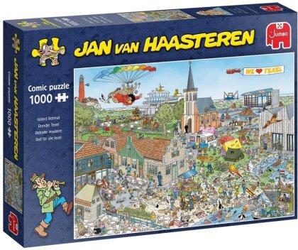 Jan van Haasteren: Reif für die Insel - 1000 Teile Puzzle