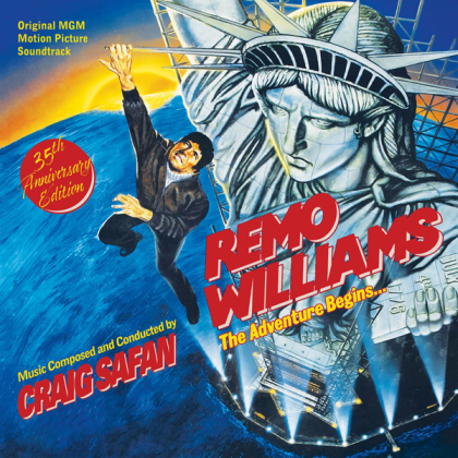 Craig Safan - Remo Williams - The Adventure Begins - OST (2021 Reissue, Notefornote Entertainment, LP)
