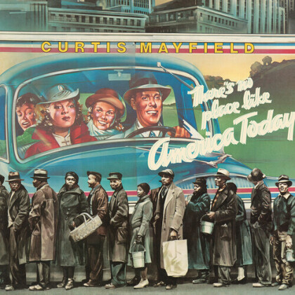 Curtis Mayfield - There's No Place Like America Today (2021 Reissue, Rhino, Blue Vinyl, LP)