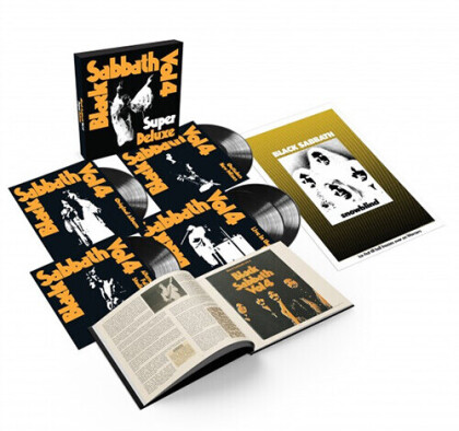 Black Sabbath - Vol. 4 (Limited, 2021 Reissue, Rhino, Box, Deluxe Edition, 5 LPs)