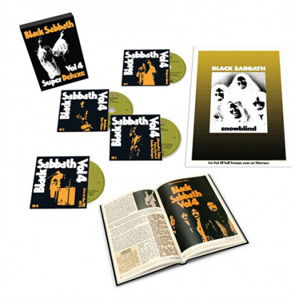 Black Sabbath - Vol. 4 (2021 Reissue, Rhino, Deluxe Edition, 4 CDs)