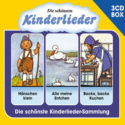 Die Schönsten Kinderlieder - 3-CD Liederbox Vol. 1 (3 CDs)