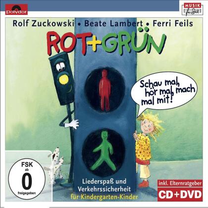 Rolf Zuckowski, Beate Lambert & Ferri Feils - Rot + Grun - Schau Mal, Hor Mal, Mach Mal Mit! (CD + DVD)