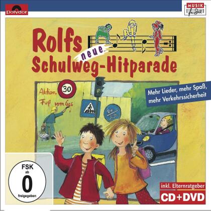 Rolf Zuckowski - Rolfs Neue Schulweg-Hitparade (CD + DVD)