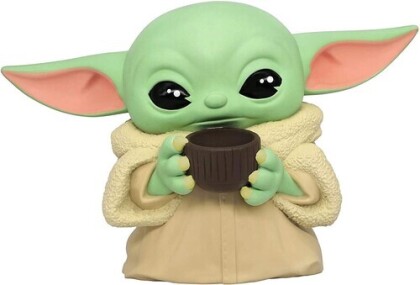 Star Wars - Mandalorian The Child With Cup Pvc Bank