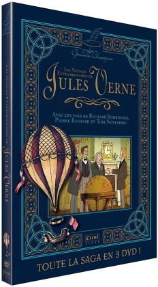 Les voyages extraordinaires de Jules Verne - L'intégrale de l'animation (1997) (3 DVD)