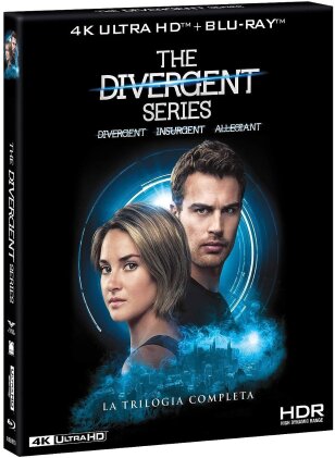 The Divergent Series - La Trilogia Completa (3 4K Ultra HDs + 4 Blu-rays)