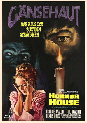 Gänsehaut - Das Haus der blutigen Schwestern - Horror House (1969) (Cover C, Eurocult Collection, Limited Edition, Mediabook, Uncut, Blu-ray + DVD)
